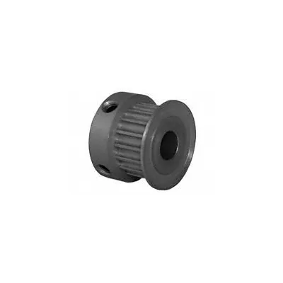 Dayton Timing Pulley: Curvilinear, Fixed, For 6 mm Belt Wd, 17 Teeth, 3 mm Pitch - HTD Section Fixed-Bore Timing Pulleys with Hub