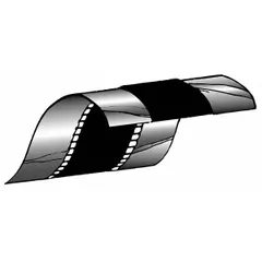 Vibration dampening duct connector roll with Hypalon fabric and steel base material. Power Lock fold type for secure connection. 50 ft length by 9 in width. Used to reduce vibration and noise in HVAC ductwork systems.