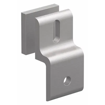 80/20 Mesh Panel Retainer: For Mesh Panel, Anodized, Silver, Aluminum, Inch - Panel Retainers