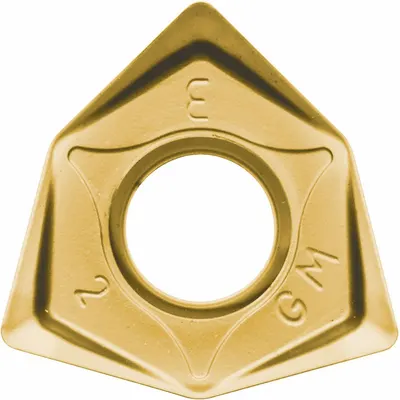 KYOCERA WNMU080604ENGMCA6535 Trigon (W) Indexable Milling Insert, CVD Carbide - Trigon (W) Indexable Milling Inserts