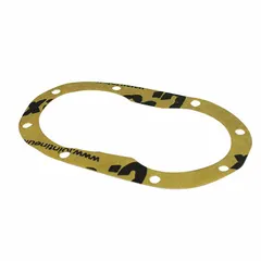 Replacement gasket designed to seal mating surfaces in Dayton rotary gear pumps. Compatible with Dayton model 4KHG6. Used to prevent fluid leaks during pump maintenance and repair.