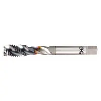 OSG Spiral Flute Tap: 7/16"-14 UNC, H3 / 2B-3B, 3 Flute, Bottoming Chamfer, V Coated Powdered Metal (MPN 1650512108)