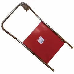 Handle bar for electric lift tables, providing a secure grip for operators to maneuver or position the table. Commonly used in material handling and industrial maintenance applications where precise table control is required.