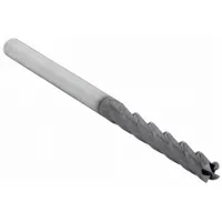 WIDIA HANITA Corner Chamfer End Mill: Carbide, TiAlN Coated, 4 Flute, 5 mm Mill Dia, 20 mm LOC (MPN 40040500T020)
