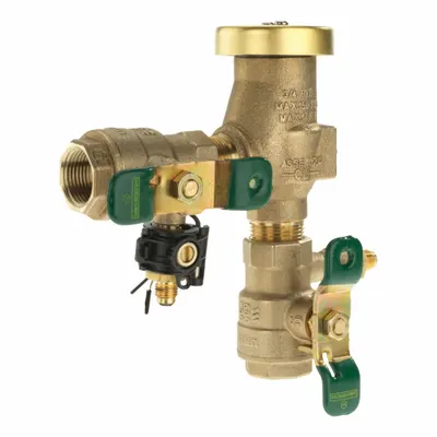 Watts Vacuum Breaker: 3/4 LF800M4-FR, FNPT x FNPT, For Water Media, 33°F – 140°F - Lead-Free Pressure Vacuum Breakers