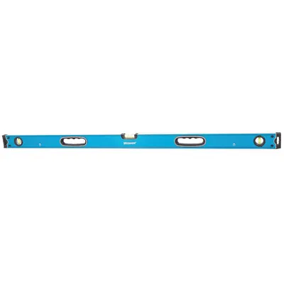 WESTWARD Box Level: Level & Plumb, 48 in Overall Lg, Side Read Only, None Acrylic Barrel - Magnetic Box Levels