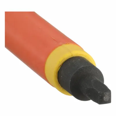 WESTWARD Insulated Square Screwdriver: Long Lg, #1 Tip Size, 10 1/4 in Overall Lg - Insulated Square Screwdrivers