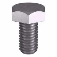Heavy Hex Bolt: Stainless Steel, Grade B8, Plain, 1/2"-13 Thread Size, 1 in lg, 10 PK (MPN ZBOLT-5019)