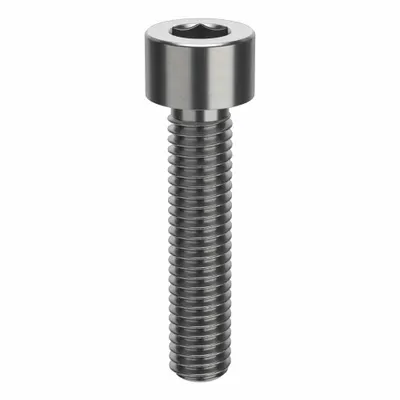 AMPG Socket Head Cap Screw: 3/8"-16 Thread Size, 1 3/4 in Lg, Std, Plain, Stainless Steel - Inch System Standard Socket Head Cap Screws