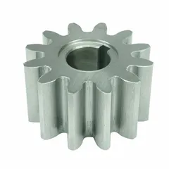 Replacement gear for Dayton equipment, compatible with model 4KHE5. Used in rotary gear pumps and power transmission systems requiring precise gear engagement. Suitable for industrial machinery and mechanical drives.