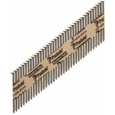 PASLODE Framing Nails,2" L,Plain: Framing Nails, Offset Round, Ring, 2 in Overall Lg - Collated Framing Nails