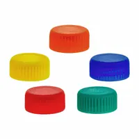 Screw-cap MicroCentrifuge Tubes: 13 mm Dia, Colorless, Polypropylene, Silicone, Autoclavable, Opaque (MPN C3175-AST)
