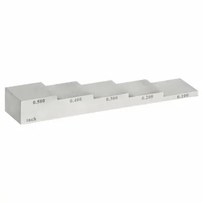 REED INSTRUMENTS R9060 Step Calibration Block for R7920 Thickness Gauge - Step Calibration Blocks