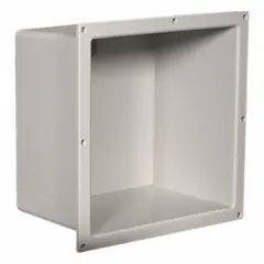 This molded sink is constructed from polypropylene and includes a molded polypropylene sink. With an overall length of 12 inches, width of 12 inches, and diameter of 8 inches, it is designed for use as a cup sink cutout in laboratory and industrial workstations, suitable for rinsing tools, parts, or samples.