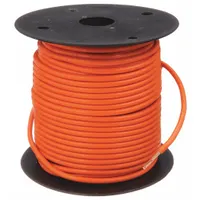 GROTE Primary Automotive Wire: GPT, 100 ft, 1 Conductor, 12 AWG, Orange, 60 V Volt (MPN 87-6012)