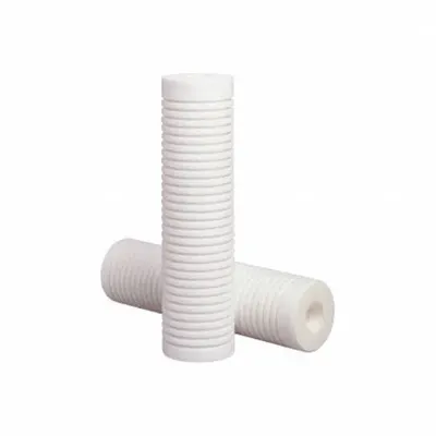 3M Water Filter Cartridge: 1 micron, Solid, 10 gpm, Polypropylene - Solid Water Filter Cartridges