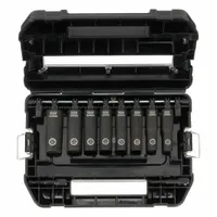 DEWALT Impact Socket Set: 1/2 in Drive Size, Small Set (0-50 pieces) Set Size, 10 Pieces, DEWALT (MPN DW22812)