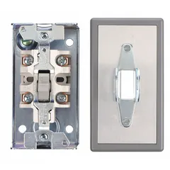 Two-pole enclosed manual motor switch rated 30 A at 600V AC. Surface-mount NEMA 1 painted steel enclosure protects against dust and light debris. Suitable for local on/off control of motors in indoor industrial environments.