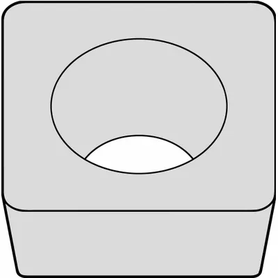 WIDIA Triangle Turning Insert: TPUN545T (MPN 2026092) - Triangle (T) Indexable Turning Inserts