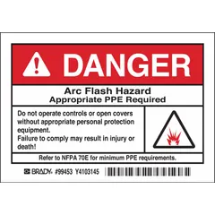 Label: Polyester, Adhesive Sign Mounting, 3 1/2 in x 5 in Nominal Sign Size, 0.01 in Thick, 5 PK (MPN 99453). Key specifications — Sign Mounting Style: Adhesive; Retroreflective Grade: Not Retroreflective; Glow In The Dark: No.