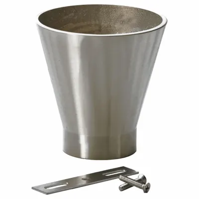 JAY R. SMITH MFG. CO Funnel Assembly: 4 in Overall Wd, 4 1/4 in Overall Ht, Cast Bronze - Funnel Converting Assemblies for Floor Drains