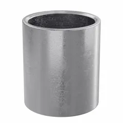 This OILITE sleeve bearing is made of SAE 863 iron-copper material and is designed for general purpose industrial applications. It supports rotating shafts in machinery such as conveyors, pumps, and power transmission systems. The bearing operates within a temperature range of -15°F to 300°F and is sold as a 2-pack.