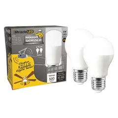 LED A15 classic-shaped lamp with a frosted finish and medium screw (E26) base. Operates at 5W and 6500K color temperature. Suitable for general illumination in residential or commercial fixtures requiring an E26 base.