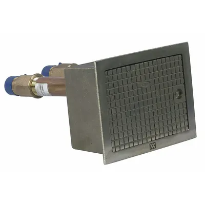 Watts Wall Hydrant: For 12 in Wall Thick, 16 3/16 in Overall Lg, Nickel Bronze - Watts Wall Hydrants