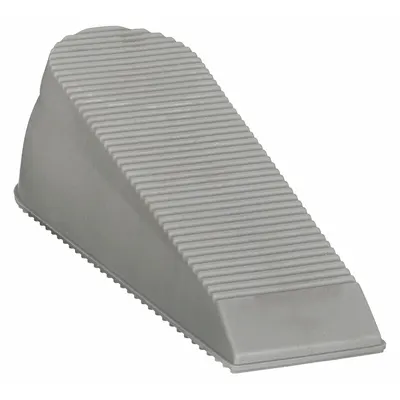 OEM Door Wedge, 2 1/4 in Wd, 1 13/16 in Overall Ht, Gray - Wedge Door Holders