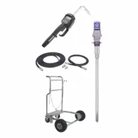 GRACO KIT 5:1 CART-NPT: Cart, 5:1, 6.7 gpm Max. Flow Rate, Pump, Hose Kit, Suction Tube, Valve, Cart (MPN 24H940)