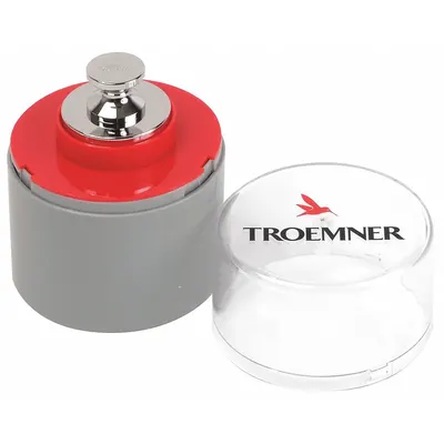 TROEMNER Calibration Weight: 500 g Nominal Mass, Cylinder Calibration Wt, 2, No Certificate - Class 2 Calibration Weights