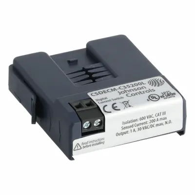 JOHNSON CONTROLS Current Sensor Relay: Surface Mounted, 200 A Current Rating - Surface-Mounted Relays