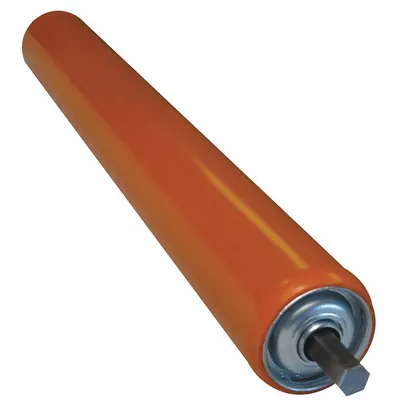 ASHLAND CONVEYOR Replacement Roller: For 15 in Between Frame Wd, 270 lb Roller Load Capacity - Non-Marring Conveyor Rollers
