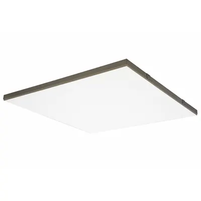 QMARK Electric Ceiling Panel Heater: 375W, 240V AC, 1-phase, Recessed/Surface - Drop-In Panel Radiant Electric Ceiling Heaters