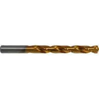 CHICAGO-LATROBE Jobber Length Drill Bit: Letter G, 135° Split Point, TiN-Coated HSS, NAS 907 Type B (MPN 41777)