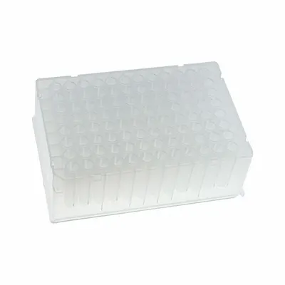 MTC BIO Well Plate: Non-Sterile, 96 Wells, 1.2 mL, 7 mm Dia, RNase/DNase Free, Round - Multiple Well Plates