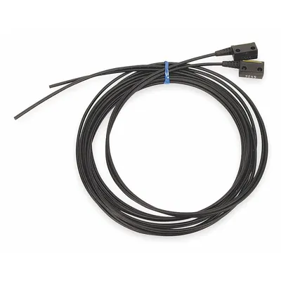 OMRON Fiber Optic Cable: Through-Beam, 5/64 in dia Cylinder Pin - Fiber-Optic Sensor Cables
