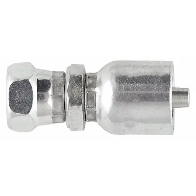 PARKER 1FU43-16-16 Straight Crimp Hydraulic Hose Fitting - Parker Crimp Hydraulic Hose Fittings with BSPP Connection