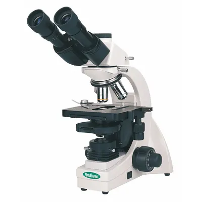 VANGUARD Compound Microscope: Compound, Trinocular, 10X to 100X, 20 mm Optical Field of View - Compound Microscopes