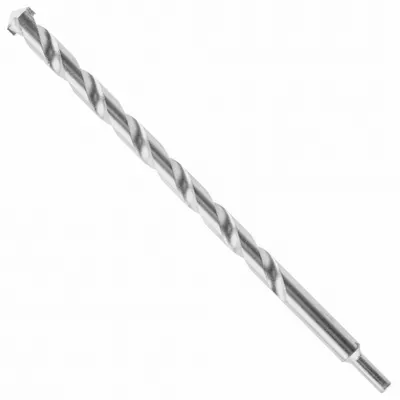 BOSCH Fast Spiral Rotary Masonry Drill Bit: 1/4 in Drill Bit Size - Round-Shank Masonry Drill Bits