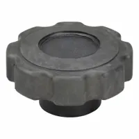INNOVATIVE COMPONENTS Hand Knob: 8 Point, Plastic w/ Steel Thread, 3/8"-16 Thread, 1.25 in Dia (MPN GN6C----F7SB-21)