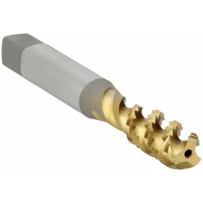 OSG Spiral Flute Tap: 5/16"-18 UNC, 2B, 3 Flute, Bottoming Chamfer - General Purpose Spiral-Flute Taps