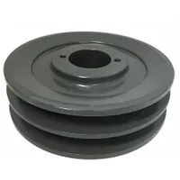 APPROVED VENDOR V-Belt Sheave: 2BK65H, 2 Groove, 6.25 in OD, Bushed Bore, H/QT, Cast Iron