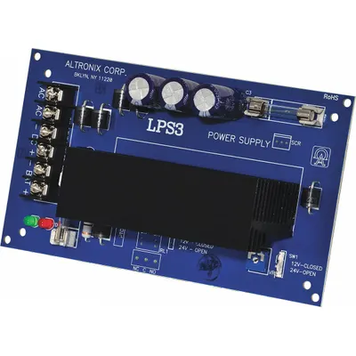 ALTRONIX Linear Power Supply/Charger- 12/24VDC @ 2.5A: Linear Power Supply/Charger - Power Supply Boards