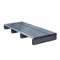 Pallet: Rackable, 18 in Overall Lg, 48 in Overall Wd, Recycled PVC, 1,500 lb Static Load Capacity (MPN 05000499)