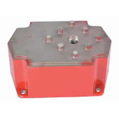 The DAYTON Transmission Cover (MPN EW-03) is a GGS Material Handling Part designed to fit Dayton brand equipment. It serves as a protective cover for transmission assemblies, shielding gears and bearings from debris. Commonly used in conveyor systems, hoists, and other power transmission applications.