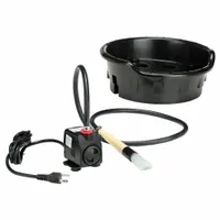 WESTWARD Parts Washer: For Water-Based Solution Base Type, Manual, Plastic, 0.8 gal Fluid Capacity