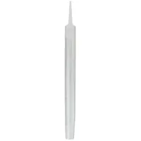 Half Round Aluminium File: Half Round, Double-Cut, Safe Edge Cut, Bastard Cut, 12 in Lg without Tang (MPN 10Z615)