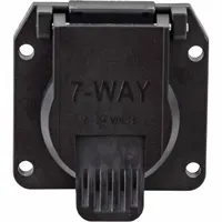 BUYERS PRODUCTS Trailer Connector: 7-Way, Steel, Spring (MPN TC1770B)