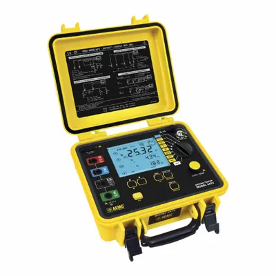 AEMC INSTRUMENTS Earth Ground Resistance Tester: 0.01 ohm to 100 kiloohm, CAT IV, IP53, Digital - Earth Ground Resistance Testers